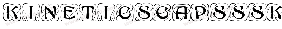 KineticSCapsSSK Regular字体转换